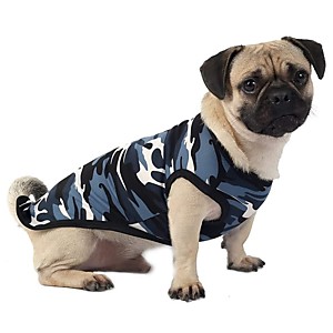 Одежда для собак мелких пород, камуфляжный топ XL (4.5-7kg)